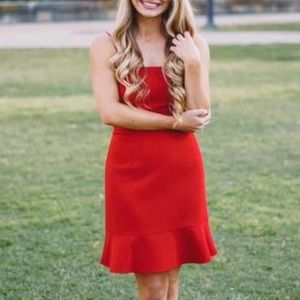 Gianni bin red dress